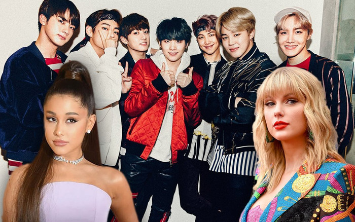 Đánh bại Taylor Swift lẫn Ariana Grande, BTS giật giải Nghệ sĩ của năm tại AMAs 2021 Ảnh 2
