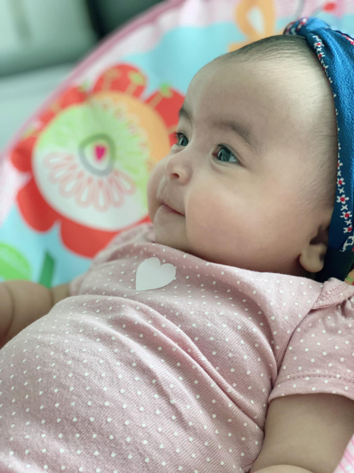 Con gái lai Ấn của Võ Hạ Trâm mới đây đã lớn trông thấy.