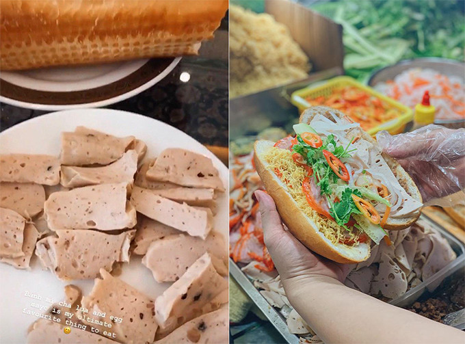 Bên cạnh món ăn 'đạm bạc' với xoài, giò lụa là món Tiên Nguyên không thể bỏ qua mỗi lần có dịp ra Hà Nội. Cô từng chia sẻ, đây là món ăn cô yêu thích đặc biệt và ăn không biết chán.