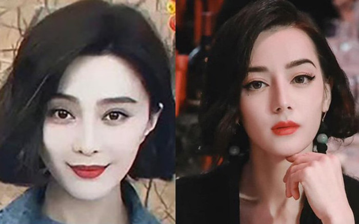 Chọn kiểu tóc mới, Địch Lệ Nhiệt Ba như chị em với Phạm Băng Băng Ảnh 2