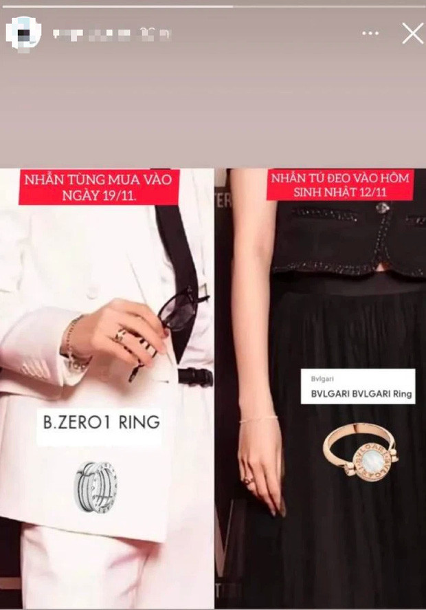 Netizen 'phản bác' vụ Sơn Tùng và Hải Tú mang nhẫn đôi ở ngón áp út.