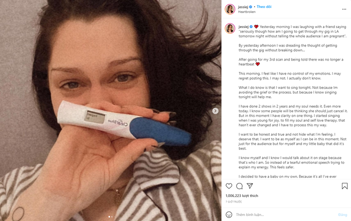 Dân mạng xót xa trước thông tin nữ ca sĩ nổi tiếng bị sảy thai trước đêm diễn Ảnh 2