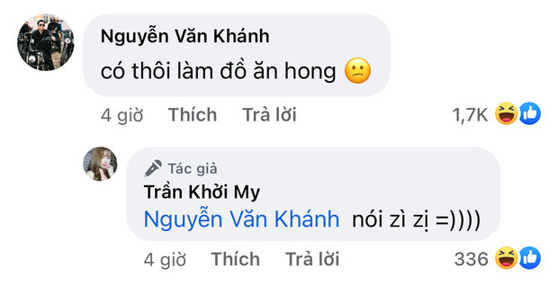 Sau tất cả, chồng trẻ quyết ngăn Khởi My nấu ăn. Nam ca sĩ chính thức được trao danh hiệu đầu bếp trong nhà, không ai có thể thay thế.
