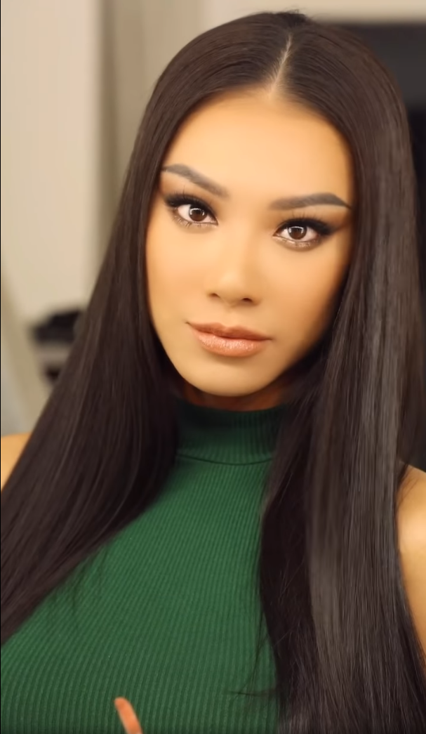 Bên cạnh đó, việc tạo khối cho gương mặt cũng được Kim Duyên cực kì chú trọng. 