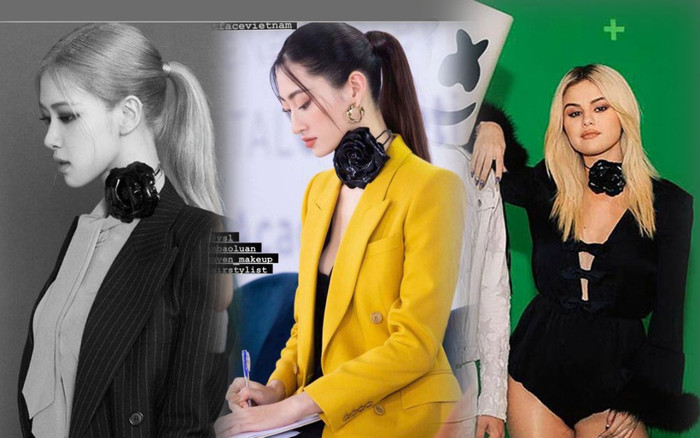 Lương Thùy Linh đụng hàng từ Á tới Âu, nàng hậu sang chảnh chẳng hề kém cạnh! Ảnh 2