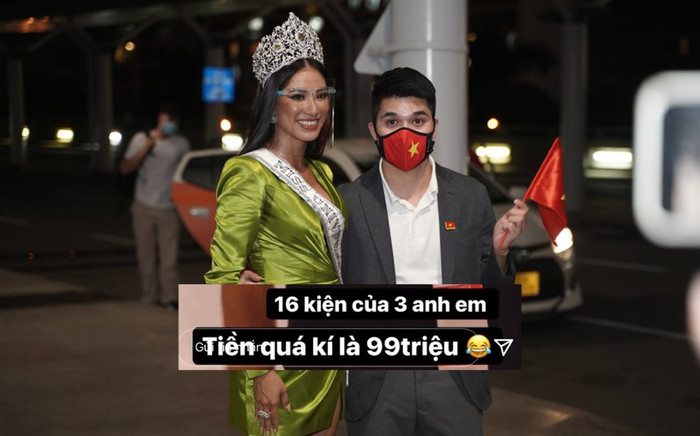 Mang theo 8 vali và nhiều phụ kiện, Kim Duyên phải đóng thêm gần 100 triệu tiền hành lý Ảnh 2