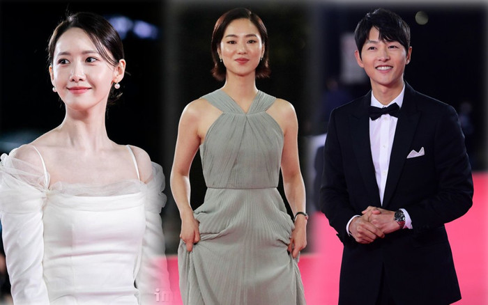 Thảm đỏ Rồng Xanh: Yoona đẹp tựa nữ thần, bạn gái tin đồn Song Joong Ki xuất hiện giản dị Ảnh 2