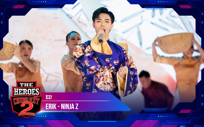 Nguyễn Hải Phong ngỡ ngàng, Vũ Cát Tường xúc động khi Erik mang tiết mục này lên sân khấu The Heroes Ảnh 2