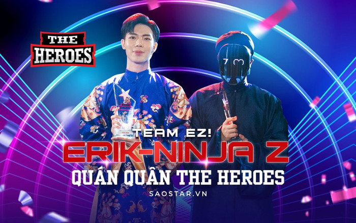Vượt qua Ali Hoàng Dương ở trận đấu cuối, Erik đăng quang Quán quân The Heroes đầy kịch tính Ảnh 2