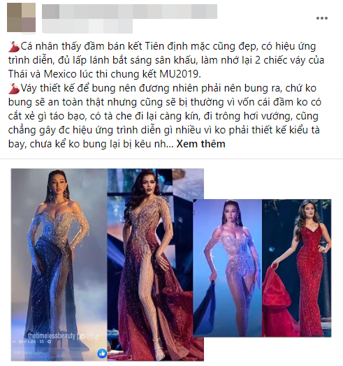 Fan kêu gọi Thùy Tiên đổi gấp đầm dạ hội bán kết, Kiều Loan tiết lộ: 'Ê-kíp đang xem xét lại' Ảnh 2
