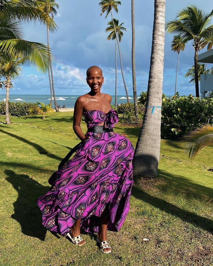 Khi xuất hiện tại Miss World, Hoa hậu Nam Phi cũng nhanh chóng tạo được sức hút và sự chú ý đặc biệt.