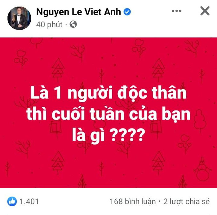 Sau thông tin hẹn hò Quỳnh Nga, diễn viên Việt Anh nói rõ tình trạng của bản thân: 'Là người độc thân' Ảnh 2