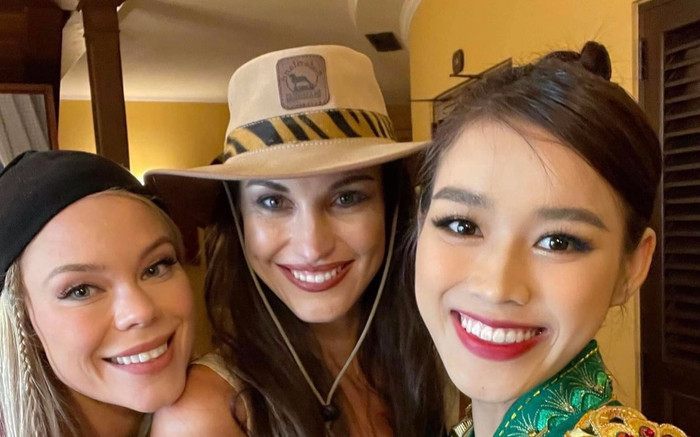 Fan phát hiện điểm thiếu sót của Đỗ Thị Hà khi đọ sắc cùng các đối thủ tại Dances Of The World Ảnh 2