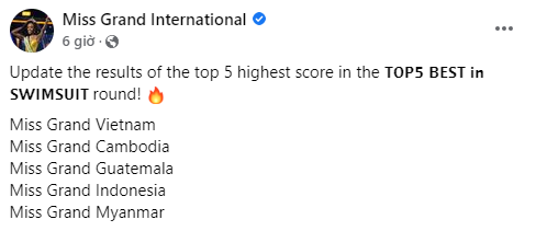 Thùy Tiên đại thắng bình chọn Best In Swimsuit: Tràn trề cơ hội intop vị trí cao tại Miss Grand 2021 Ảnh 1