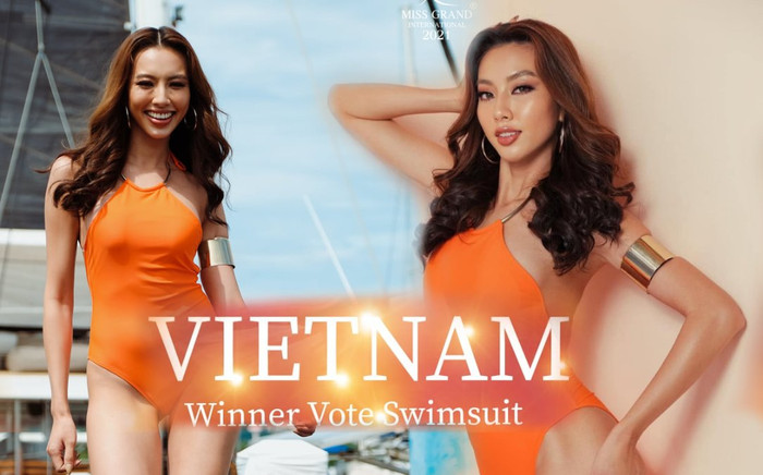 Thùy Tiên đại thắng bình chọn Best In Swimsuit: Tràn trề cơ hội intop vị trí cao tại Miss Grand 2021 Ảnh 2