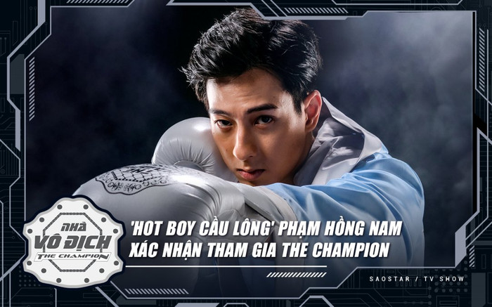 Ngạc nhiên chưa: 'Hotboy cầu lông' Phạm Hồng Nam đã sẵn sàng găng tay, trở thành 'võ sĩ boxing' rồi đây! Ảnh 2