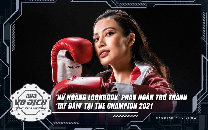 'Nữ hoàng lookbook' Phan Ngân trở thành tay đấm boxing tại The Champion 2021 Ảnh 2