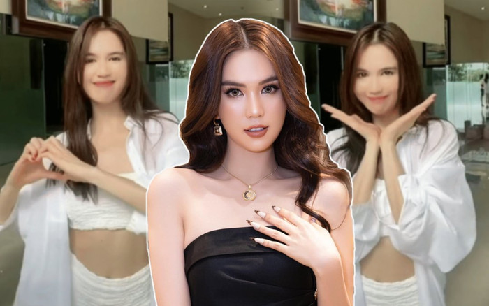 Ngọc Trinh nhảy nhót cực sung trên nền nhạc Ngô Kiến Huy, bất ngờ hé lộ luôn 'khuyết điểm' ở cuối clip? Ảnh 2
