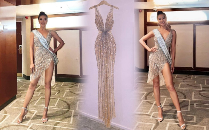 Fan tiếc ngẩn ngơ vì váy của Kim Duyên bị cắt ngắn, liệu có phá dáng đầm? Ảnh 2