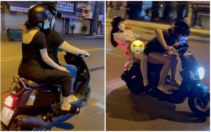 Đang đi trên đường thì người lạ hỏi 'đua không em', 2 gái xinh có hành động lạ khiến dân tình tranh cãi Ảnh 2
