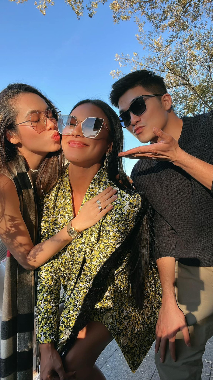 Hoàng My, CEO Bảo Hoàng và Kim Duyên tranh thủ đi tham quan một vài điểm du lịch khi đến Israel.