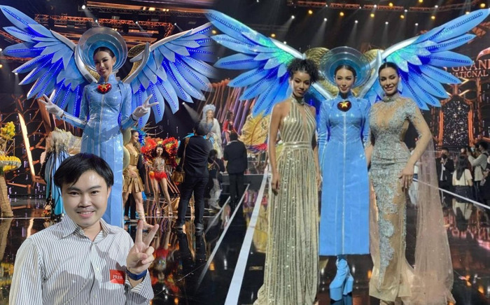 Fan Thái vây quanh Thùy Tiên sau đêm National Costume, cựu Miss Grand Thailand cũng không ngoại lệ Ảnh 2