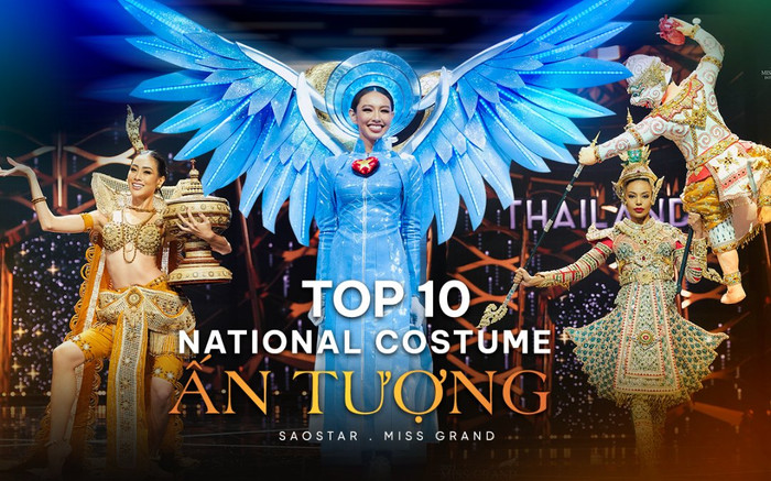 Top 10 National Costume đẹp nhất Miss Grand 2021: Thiên thần Áo xanh đang hút triệu like Ảnh 2