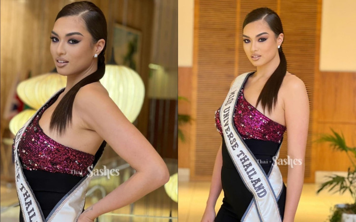 Vừa ghi điểm hôm trước, Miss Universe Thái Lan bị chê liền tay ngay hôm sau vì style bà thím Ảnh 2