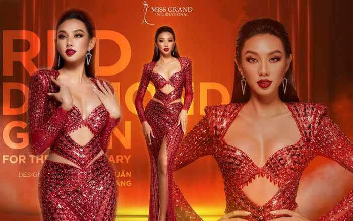 Giải cứu khỏi 'lốc xoáy ngân hà', Thùy Tiên chốt đơn váy dạ hội bán kết đẳng cấp hơn bội phần Ảnh 2