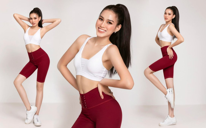 Đỗ Thị Hà khoe trọn đôi chân 1m11 lợi hại tại Miss World 2021 Ảnh 2