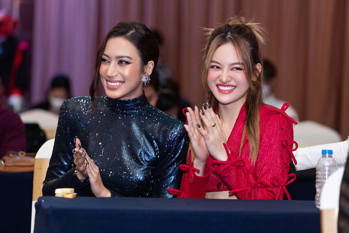 Nhờ The Champion 2021 mà cô có cơ hội thân thiết hơn với nhiều đồng nghiệp