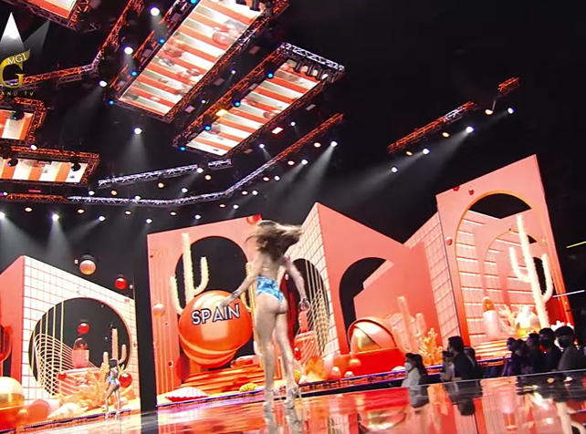 Đối thủ Thùy Tiên xoay liên hoàn 3 vòng vẫn không té, skill không phải dạng vừa Ảnh 3