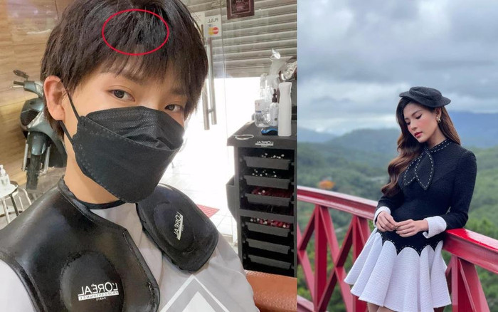 Thúy Diễm 'đảo ngói' để đầu tomboy, ông xã lên tiếng: 'Tối nay ra đường ngủ luôn' Ảnh 2