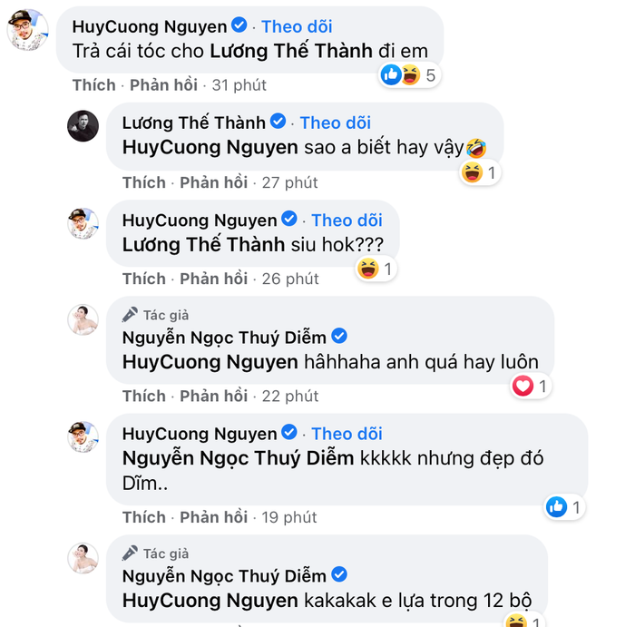  Cư dân mạng nhanh chóng nhận ra Thúy Diễm chỉ đang làm trò, chọc ghẹo mọi người. 