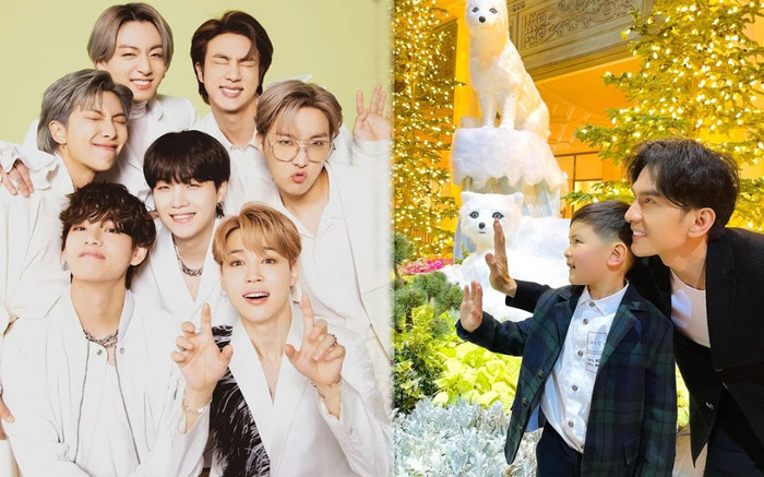 Con trai Đan Trường xứng danh rich kid, được bố mẹ mua vé VIP đi xem BTS biểu diễn Ảnh 2