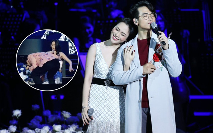 Mỹ Tâm gặp sự cố trên sân khấu, Hà Anh Tuấn liền chủ động có phản ứng cực tinh tế Ảnh 2