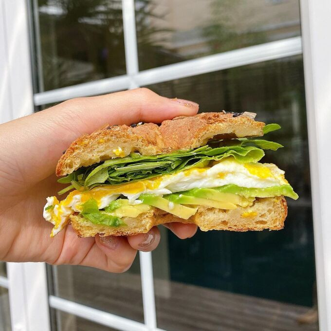 Khẩu phần ăn đơn giản được Tăng Thanh Hà khoe fan.