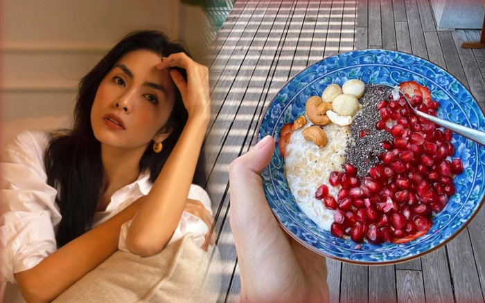 Làm dâu nhà hào môn, Tăng Thanh Hà cũng ăn uống đơn giản, toàn rau củ Ảnh 2