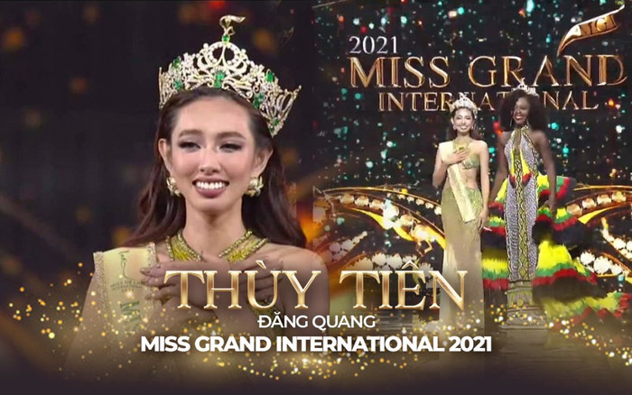 Tự hào nhan sắc Việt: Thùy Tiên đăng quang Miss Grand International 2021 Ảnh 2