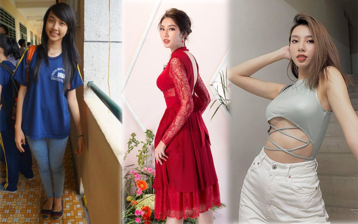 Hình ảnh thời đi học chứng minh Thùy Tiên 'dậy thì thành công' khi ngày càng hấp dẫn Ảnh 2