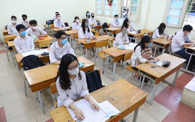 Một trường THPT ở Hà Nội kiến nghị lùi thời gian cho học sinh đến lớp Ảnh 2