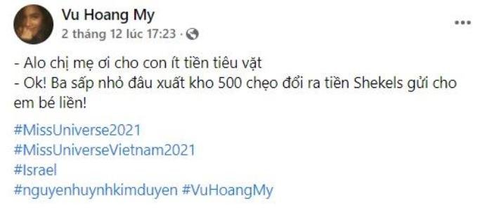 Á hậu Hoàng My làm rộ lên tranh cãi khi lén đưa tiền cho Kim Duyên trong toilet Ảnh 1