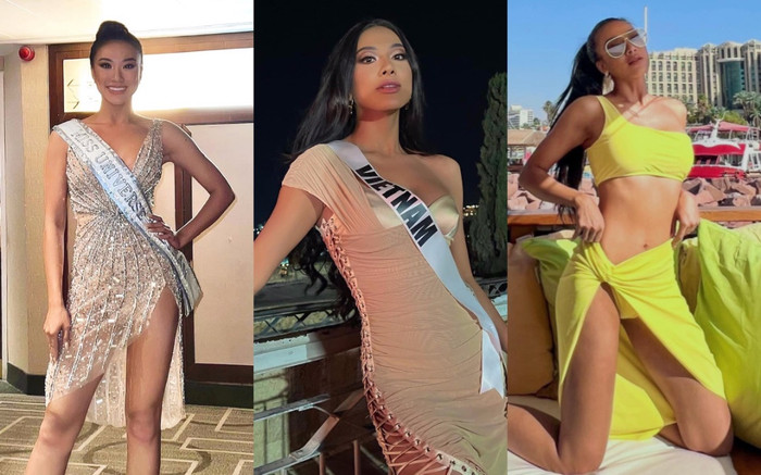 Body nóng bỏng, Kim Duyên mang toàn váy áo quyến rũ đến Miss Universe, liệu có là Miss Cut-out thứ 2? Ảnh 2
