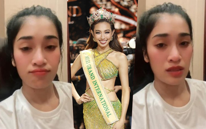 Hoa hậu Campuchia livestream khóc nức nở, bác bỏ tin đồn âm mưu hại Thuỳ Tiên Ảnh 2