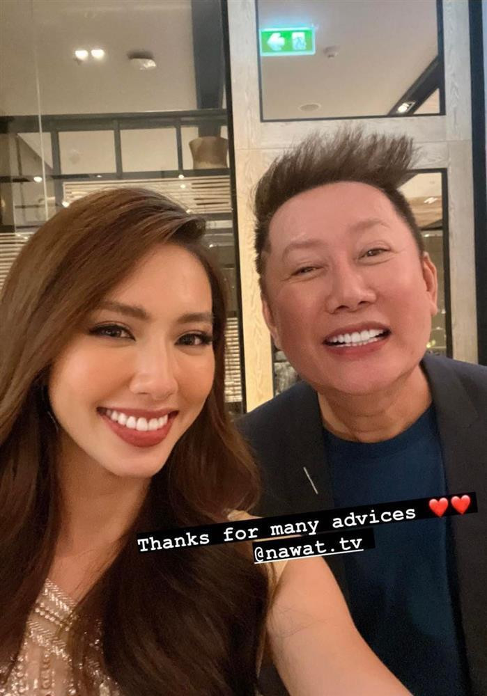 Ông còn hé lộ Thùy Tiên không phải người giỏi nhất, cũng không phải người cao nhất, nhưng cô là thí sinh dung hòa được mọi thứ. 