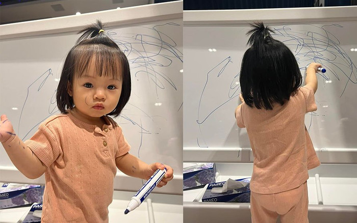 Suchin ê a tập làm cô giáo nhưng lại bị ba Cường Đô La nhiệt tình 'cà khịa' Ảnh 2