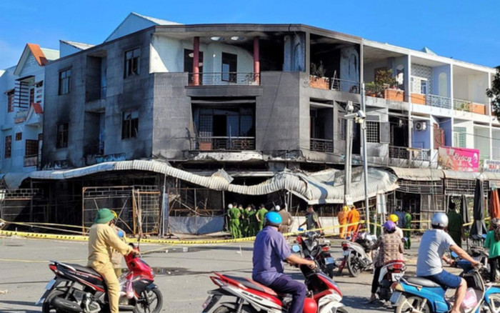 Vợ chồng cùng 2 con nhỏ thiệt mạng trong vụ cháy nhà trong đêm ở Kiên Giang Ảnh 2