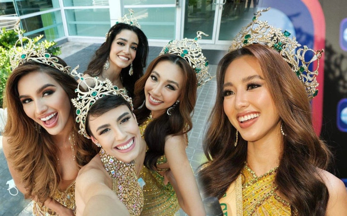 Thùy Tiên diện lại layout đêm chung kết trên truyền hình Thái Lan: Đẹp thế này bảo sao không đăng quang Ảnh 2