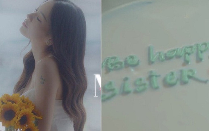 Phí Phương Anh 'cà khịa' chuyện tình Sơn Tùng khi mang cả bánh kem 'trà xanh' vào MV mới? Ảnh 2