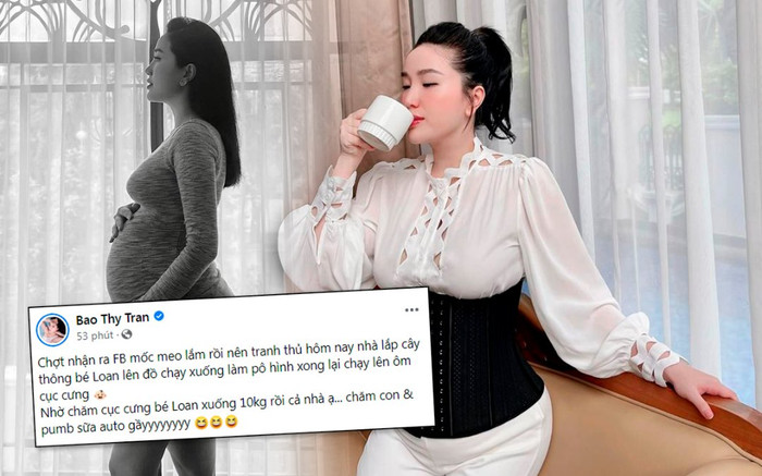 Không còn là mẹ bỉm sữa, Bảo Thy xuất hiện với vóc dáng như thiếu nữ, chia sẻ luôn cân nặng đã giảm 10 kg Ảnh 2